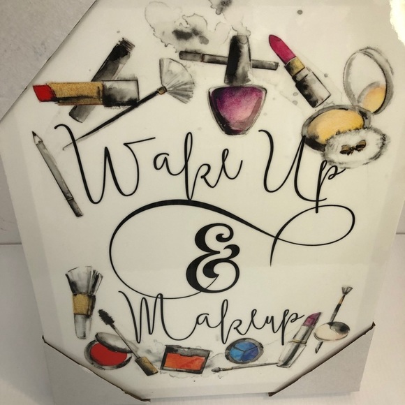 Wake Up & Make Up - Wall Art - Picture 3 of 5